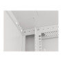 Lanberg , Rack cabinet 19 wall-mount 6U/600x600 for self-assembly with metal door (flat pack) , WF01-6606-00S , Grey