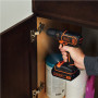 BLACK & DECKER , Cordless Drill , BDCDC18B-QW , 18 V , 2x1.5 Ah , Li-Ion