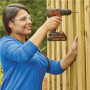 BLACK & DECKER , Cordless Drill , BDCDC18B-QW , 18 V , 2x1.5 Ah , Li-Ion