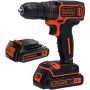 BLACK & DECKER , Cordless Drill , BDCDC18B-QW , 18 V , 2x1.5 Ah , Li-Ion