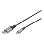 Digitus 8K DisplayPort Adapter Cable, Mini DP to DP, 2 m , DB-340106-020-S , DisplayPort to DisplayPort