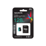 ADATA , Premier Pro , UHS-I U3 , 128 GB , micro SDXC , Flash memory class 10 , with Adapter