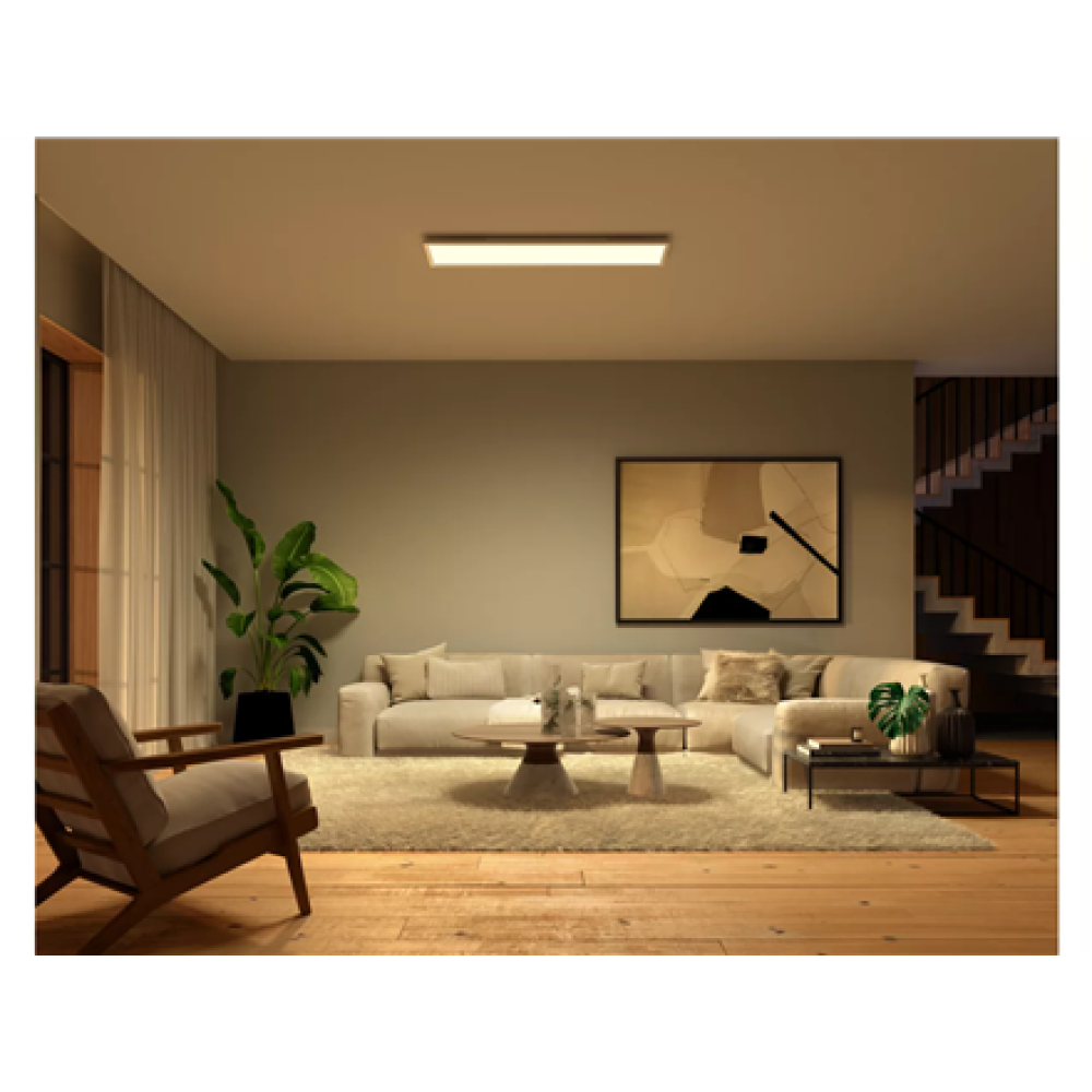 Philips Hue Surimu rectangular panel light, 120 x 30 cm , 2000-6500 Hue White Color Ambiance , Bluetooth, Zigbee
