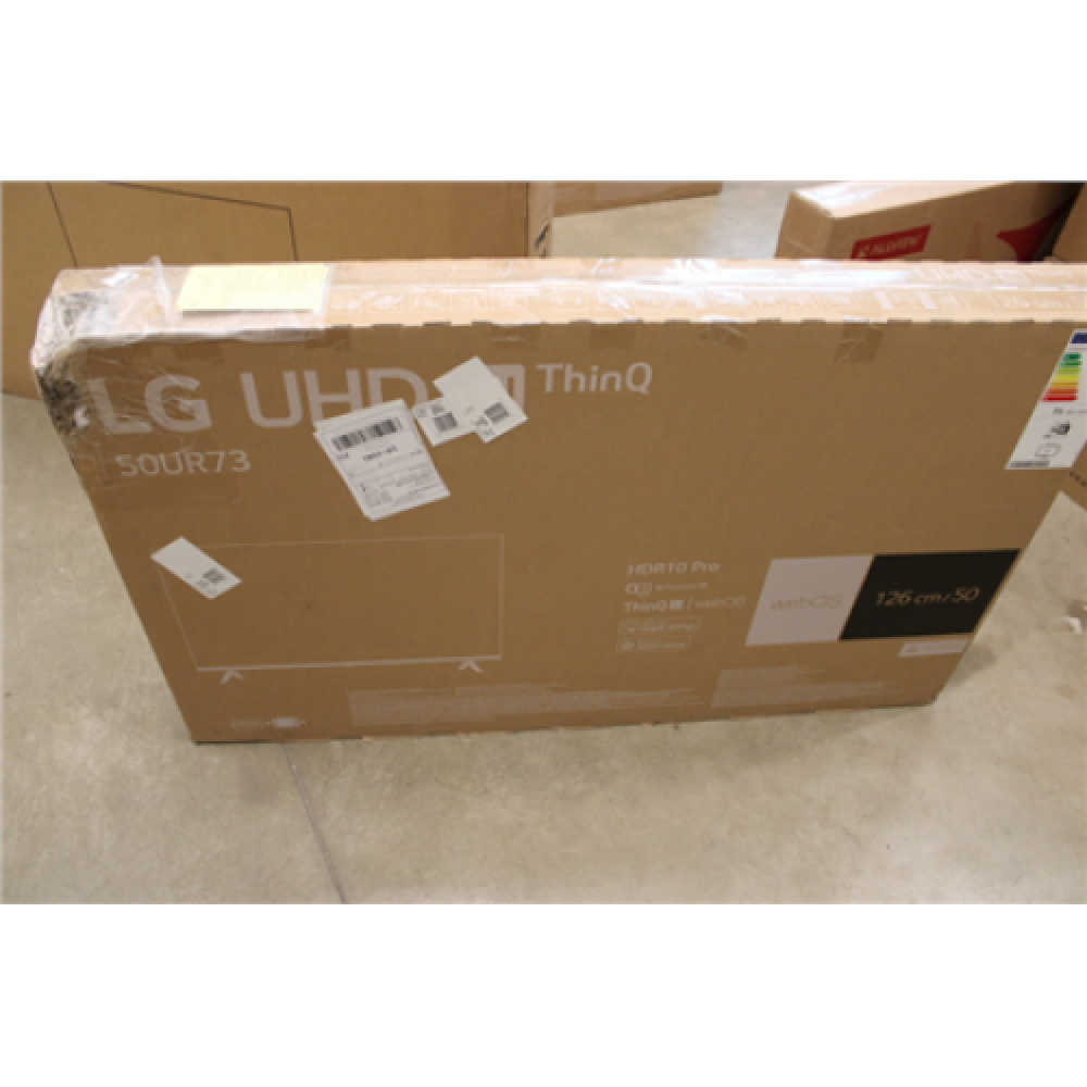 SALE OUT. LG 50UR73003LA 50 (126 cm) Smart TV webOS 23 UHD 4K DAMAGED PACKAGING