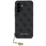 GUESS , 4G Charms Collection , Case , Samsung , Galaxy A56 , TPU/PC/Eco leather , Black