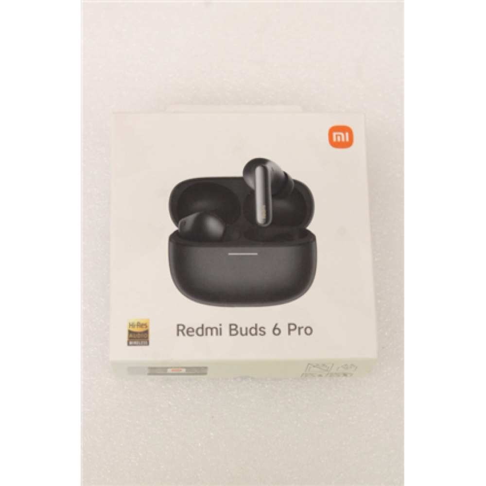 SALE OUT. Xiaomi Redmi Buds 6 Pro, Space Black , Xiaomi Redmi Buds 6 Pro , Built-in microphone , Bluetooth , Space Black , DEMO