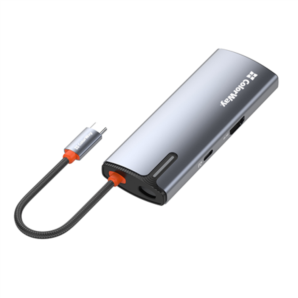 ColorWay 6-in-1 Docking Station , CW-HUB02 , 100 W