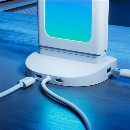 Nanoleaf Pegboard Desk Dock, White , 15 W , RGB