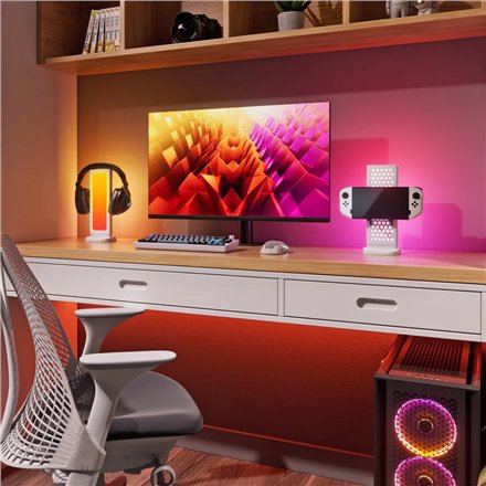 Nanoleaf Pegboard Desk Dock, White , 15 W , RGB