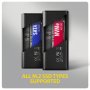 AXAGON USB-C 10Gbps - M.2 NVMe & SATA SSD DISPLAY box , EEM2-SD2B