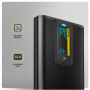 AXAGON USB-C 10Gbps - M.2 NVMe & SATA SSD DISPLAY box , EEM2-SD2B