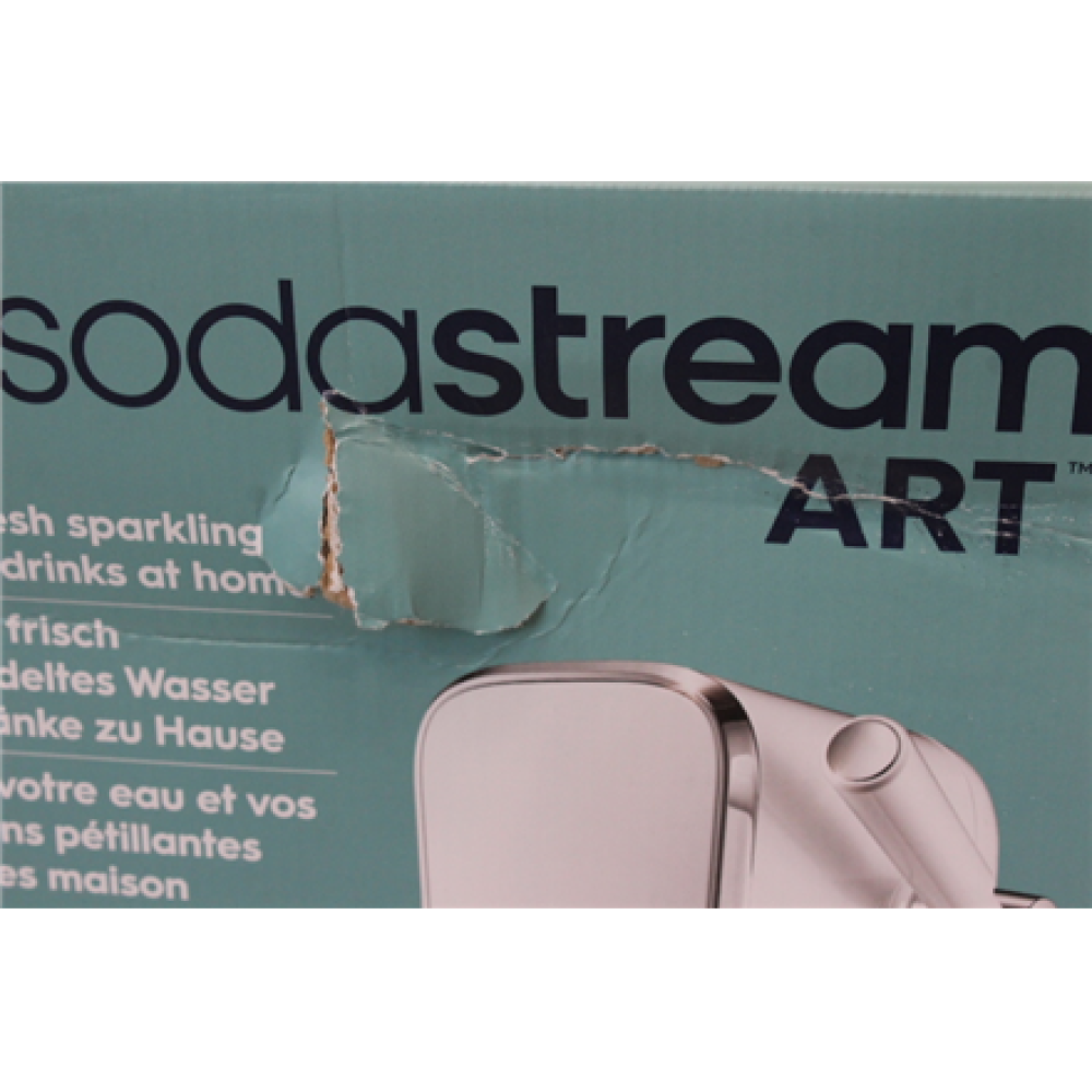 SALE OUT. SodaStream Art Sparkling Water Maker, White , SodaStream Art , Sparkling Water Maker , DAMAGED PACKAGING