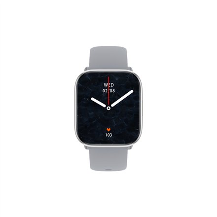 myPhone Watch Pastel , Smart watch , AMOLED , 1.75 , Waterproof , Silver Grey