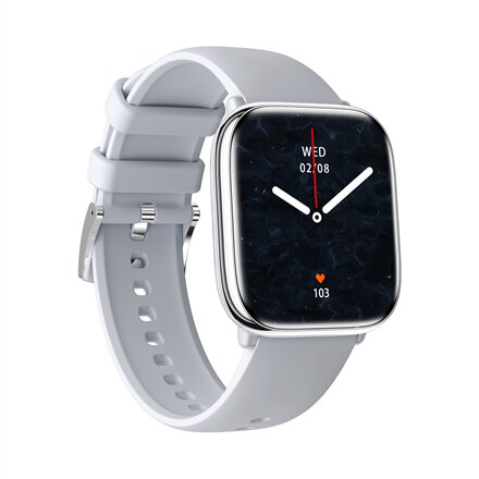 myPhone Watch Pastel , Smart watch , AMOLED , 1.75 , Waterproof , Silver Grey