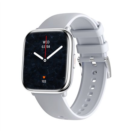 myPhone Watch Pastel , Smart watch , AMOLED , 1.75 , Waterproof , Silver Grey
