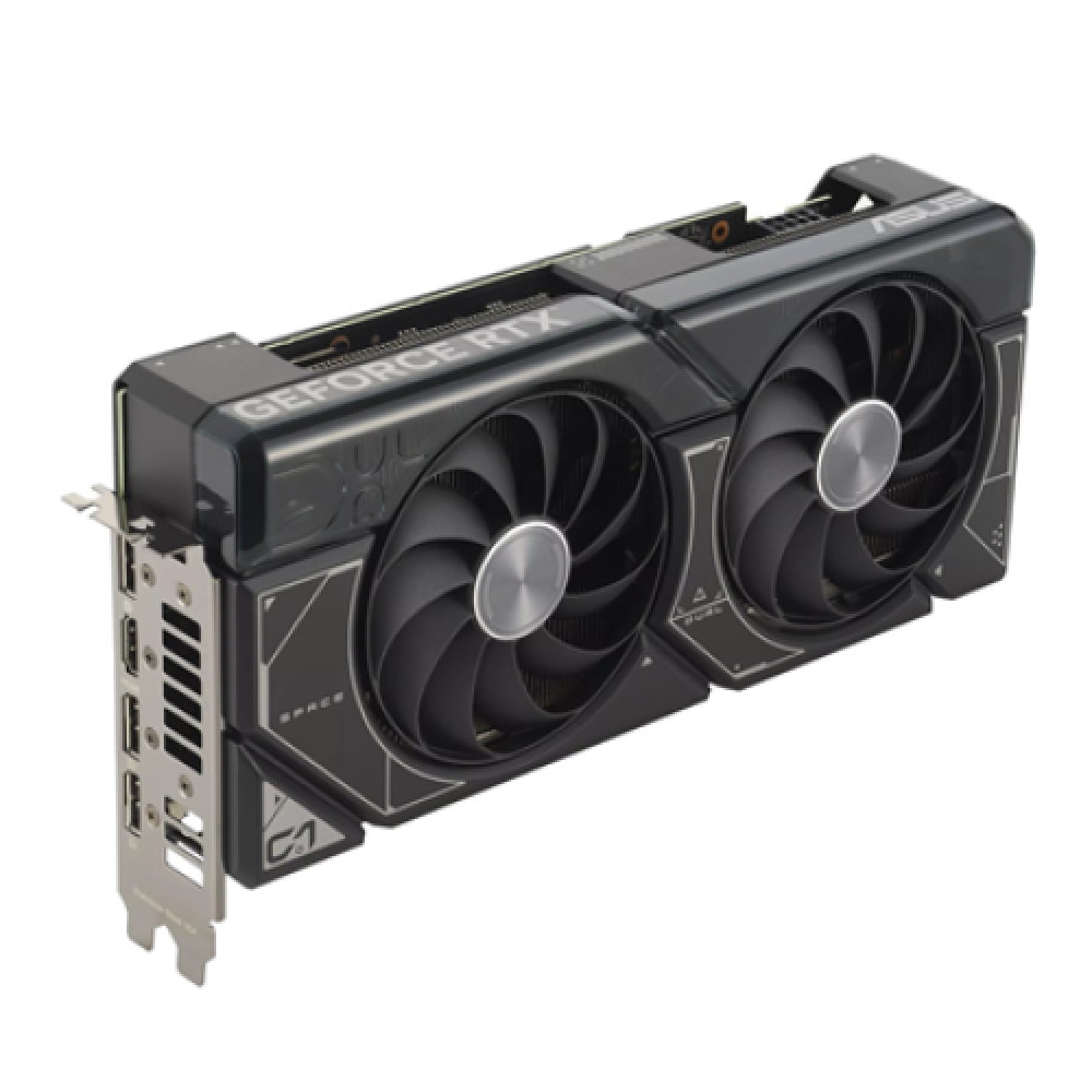 Asus DUAL-RTX4070-O12G NVIDIA 12 GB GeForce RTX 4070 GDDR6X PCI Express 4.0 HDMI ports quantity 2 Memory clock speed 21000 MHz