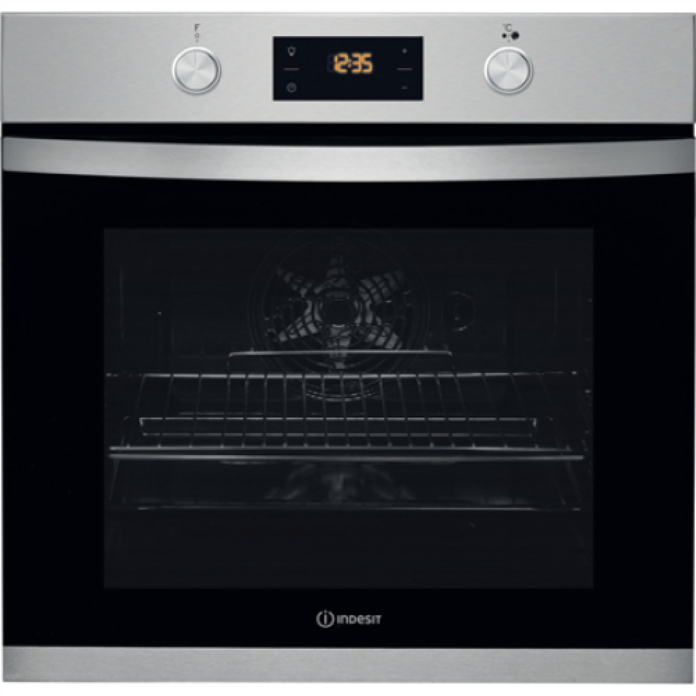 INDESIT , Oven , IFW 3544 JH IX , 71 L , Electric , Hydrolytic , Electronic , Height 59.5 cm , Width 59.5 cm , Stainless steel
