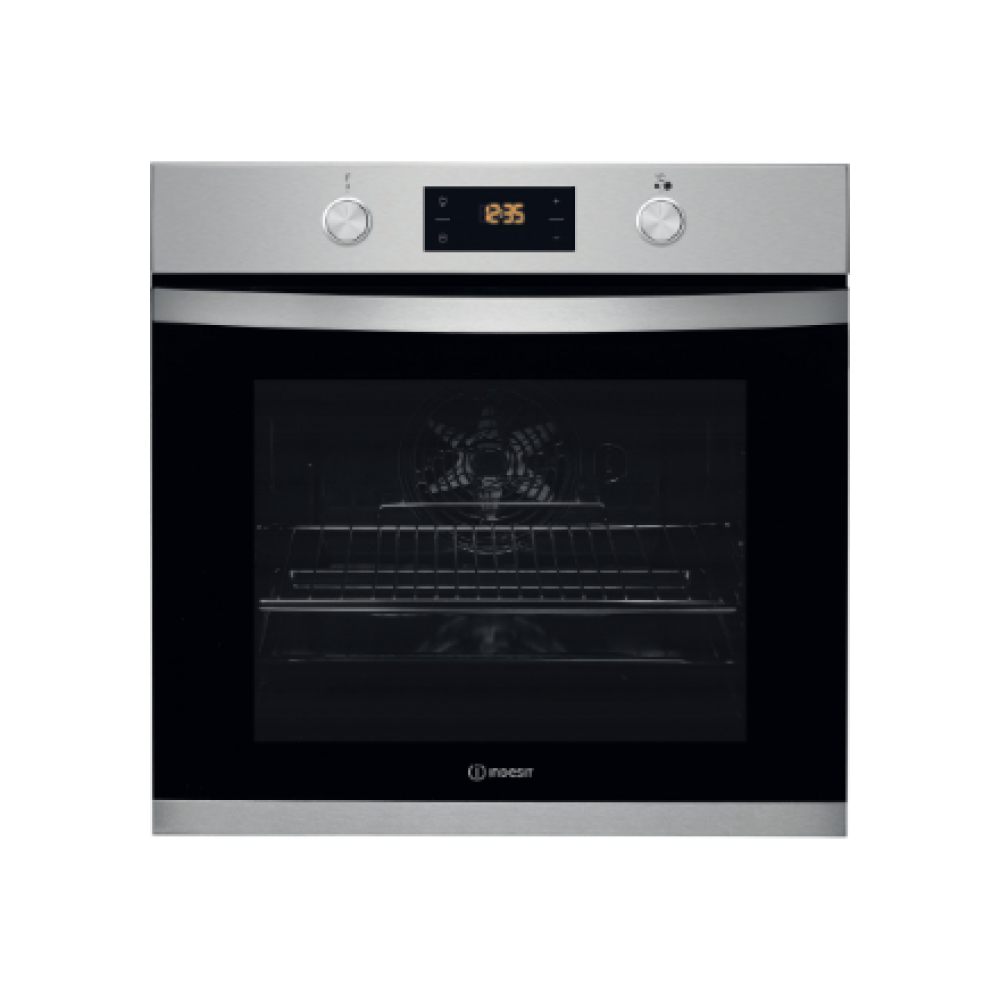 INDESIT , Oven , IFW 3544 JH IX , 71 L , Electric , Hydrolytic , Electronic , Height 59.5 cm , Width 59.5 cm , Stainless steel