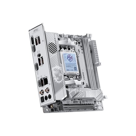 MSI MPG X870I EDGE TI EVO WIFI , Processor family AMD , Processor socket AM5 , DDR5 , Supported hard disk drive interfaces SATA, M.2 , Number of SATA connectors 2
