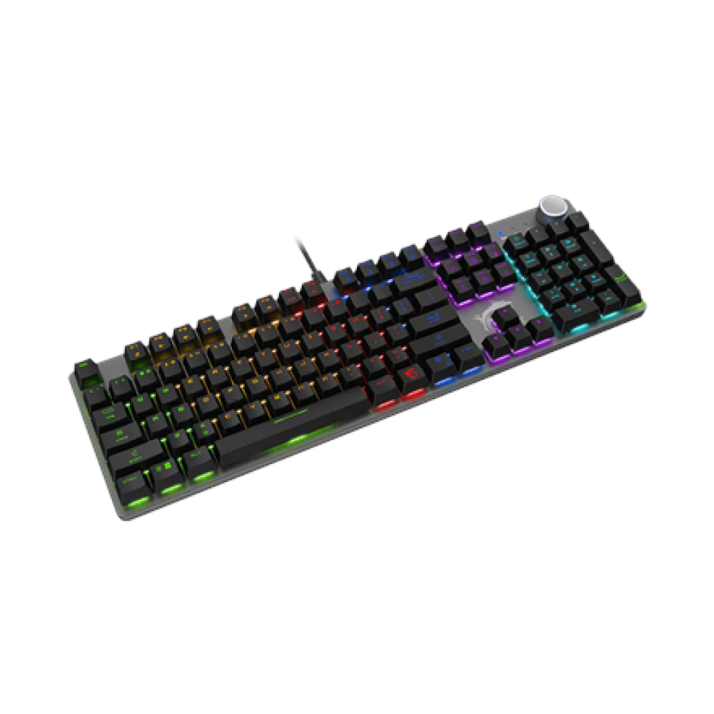 MSI FORGE GK320 RED US , Gaming keyboard , Wired , US , Mechanical RED Switches