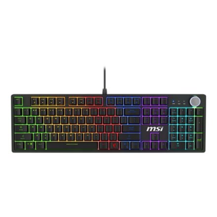 MSI FORGE GK320 RED US , Gaming keyboard , Wired , US , Mechanical RED Switches