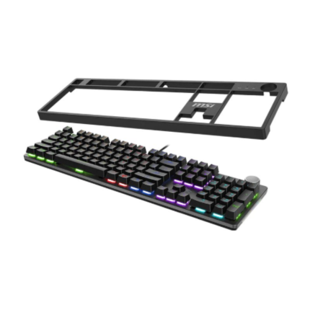 MSI FORGE GK320 RED US , Gaming keyboard , Wired , US , Mechanical RED Switches