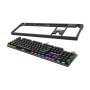 MSI FORGE GK320 RED US , Gaming keyboard , Wired , US , Mechanical RED Switches