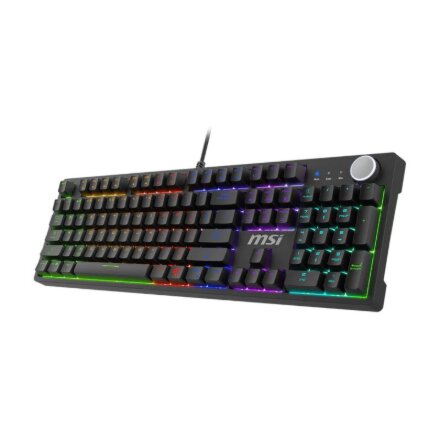 MSI FORGE GK320 RED US , Gaming keyboard , Wired , US , Mechanical RED Switches