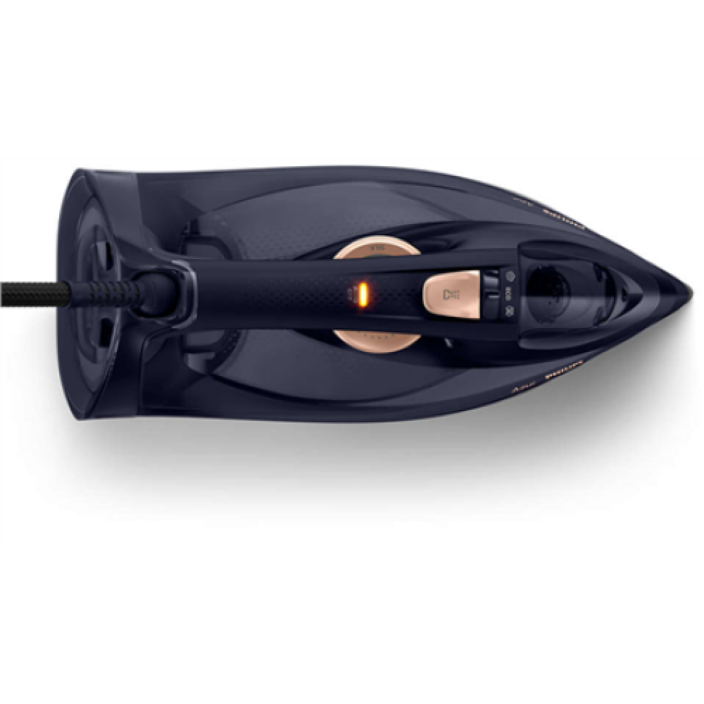 Philips Iron Azur GC4909/60 Steam Iron 3000 W Water tank capacity 300 ml Continuous steam 55 g/min Steam boost performance 250 g/min Black/Gold