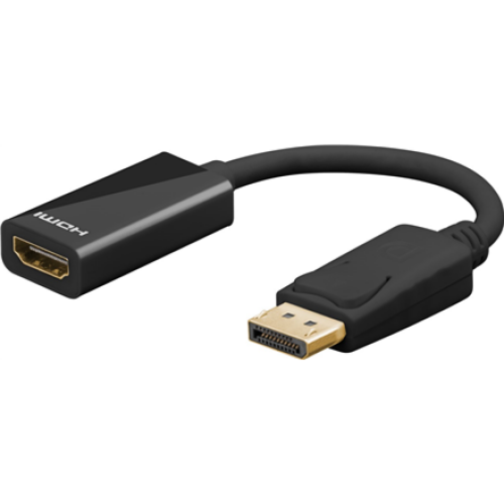Goobay , DisplayPort/HDMI Adapter Cable , 67881 , DisplayPort Male , HDMI Female , 0.1 m