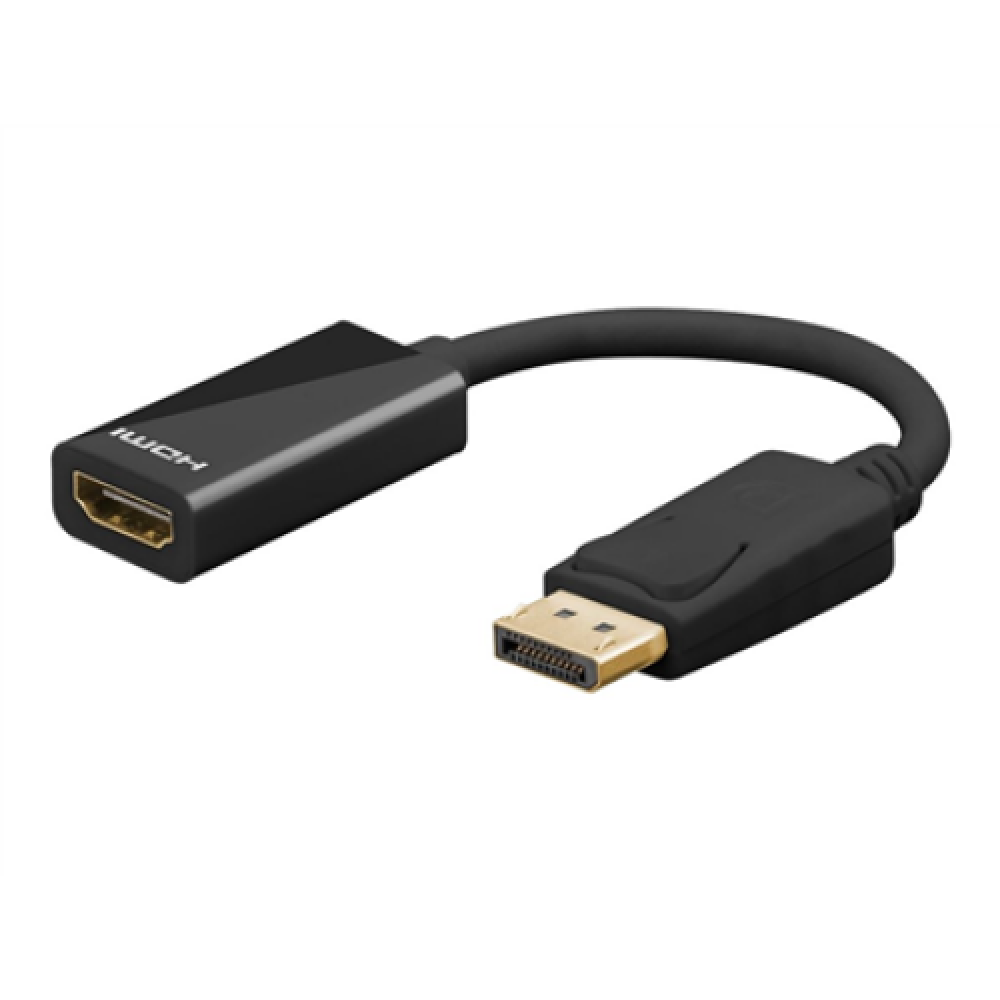 Goobay , DisplayPort/HDMI Adapter Cable , 67881 , DisplayPort Male , HDMI Female , 0.1 m