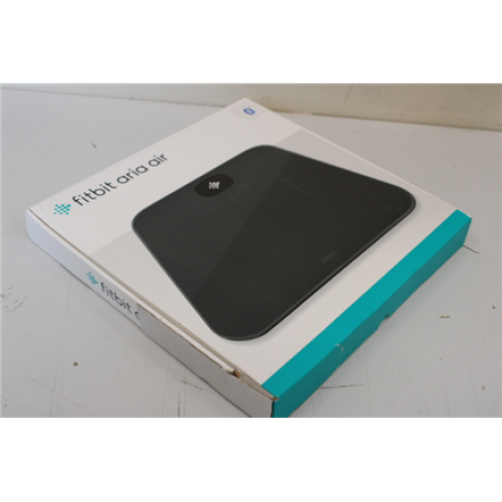 SALE OUT. Fitbit Smart Fitness Scales Aria Air DAMAGED PACKAGING Body fat analysis Bath scale Auto power off Multiple users Body Mass Index (BMI) measuring