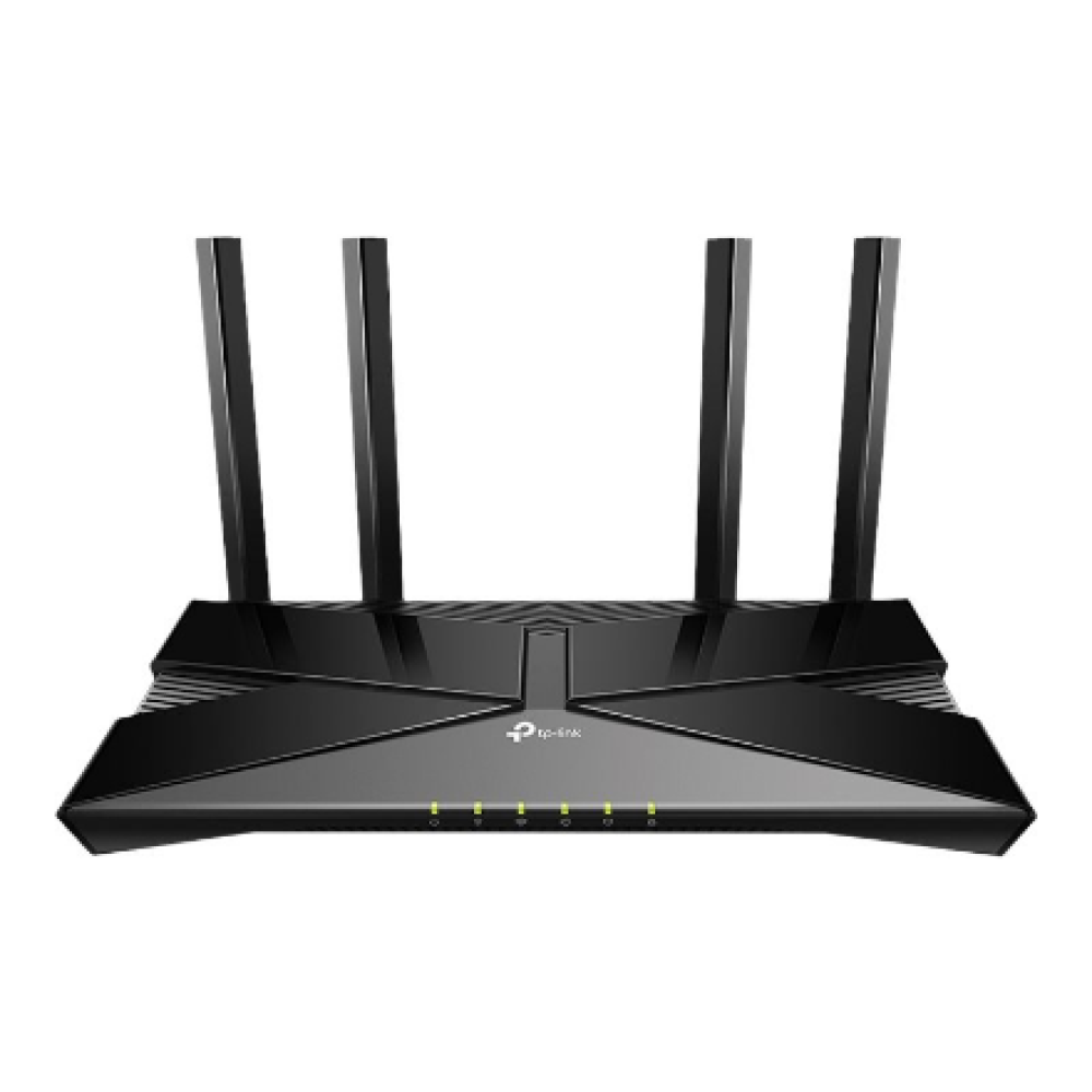 TP-LINK AX1800 Dual Band Wi-Fi 6 Router , EX220 , 802.11ax , 10/100/1000 Mbit/s , Ethernet LAN (RJ-45) ports 4 , Mesh Support Yes , MU-MiMO Yes , No mobile broadband , Antenna type External