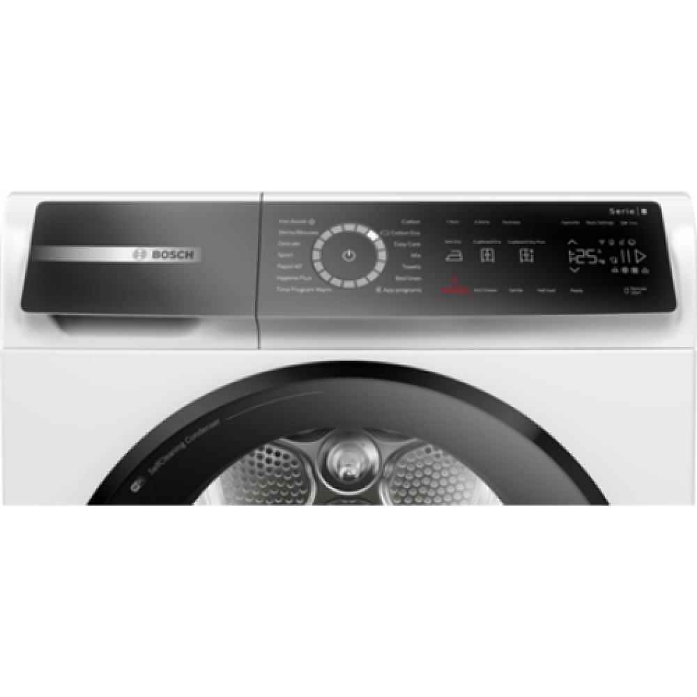 Bosch , Dryer Machine with Heat Pump , WQB245ALSN , Energy efficiency class A+++ , Front loading , 9 kg , Condensation , LED , Depth 61.3 cm , Steam function , White
