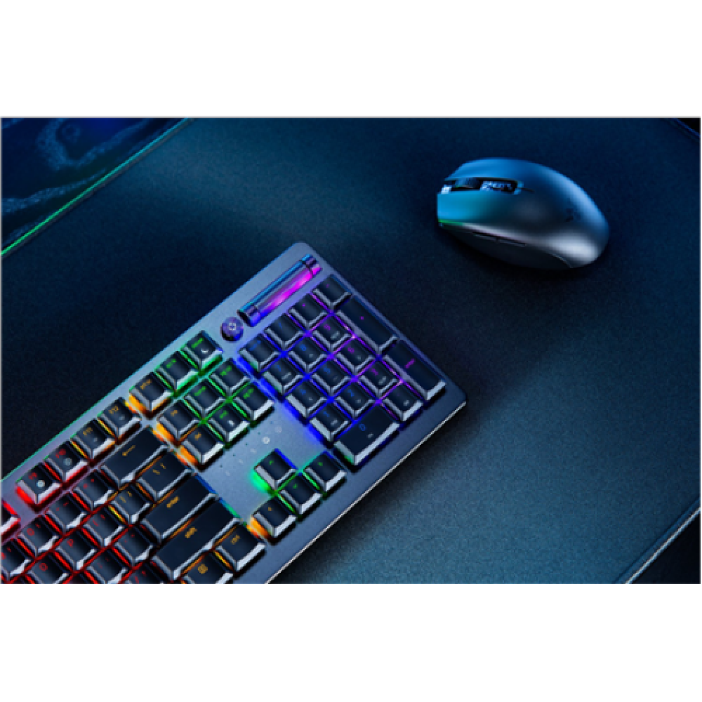 Razer , Gaming Keyboard , Deathstalker V2 Pro , Gaming Keyboard , Wireless , RGB LED light , NORD , Bluetooth , Black , Numeric keypad , Optical Switches (Linear) , Wireless connection