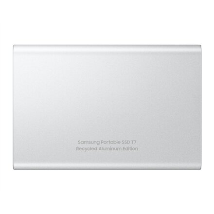 Samsung SSD , T7 Resurrected , 4000 GB , USB 3.2 Gen 2 (10 Gbps) , Silver