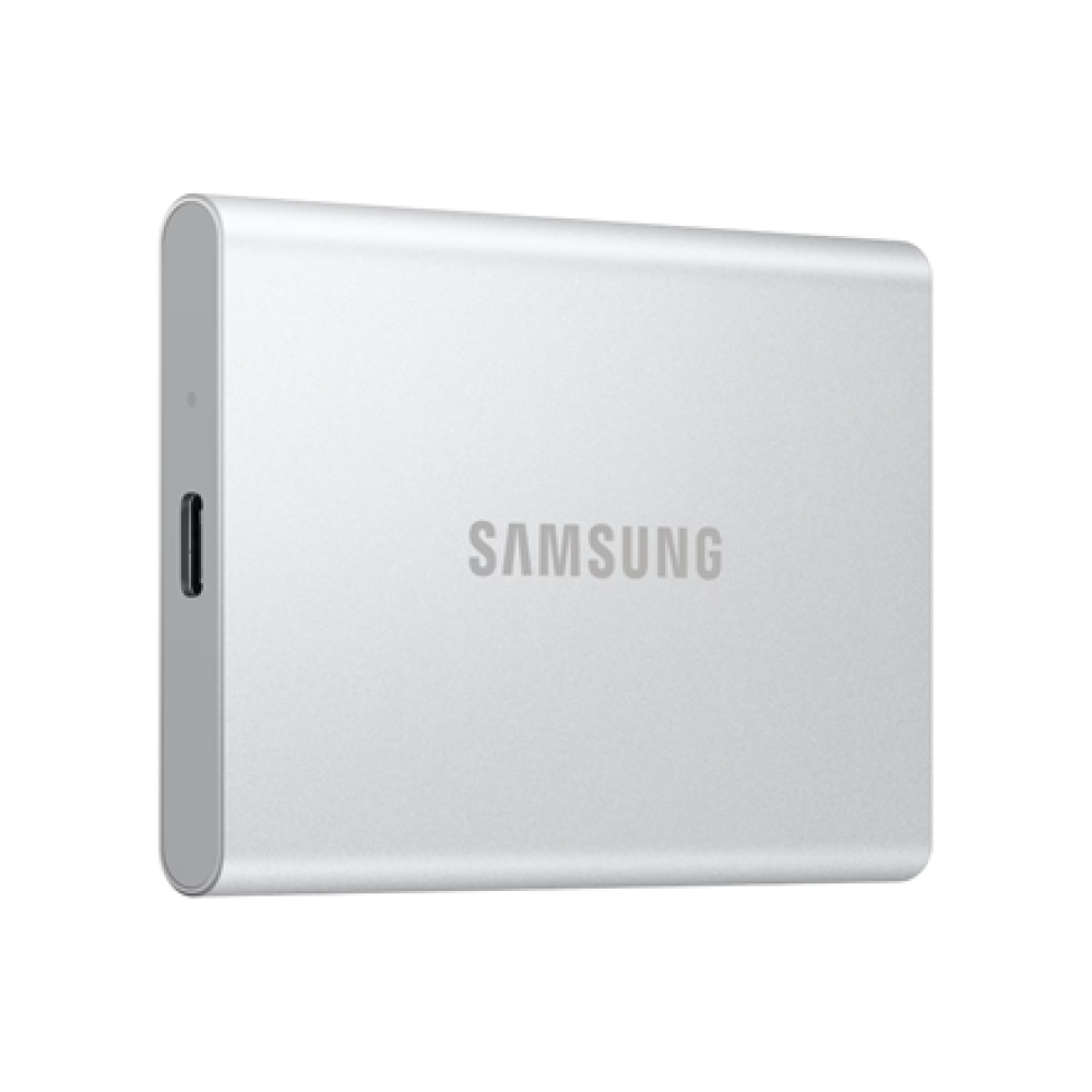 Samsung SSD , T7 Resurrected , 4000 GB , USB 3.2 Gen 2 (10 Gbps) , Silver