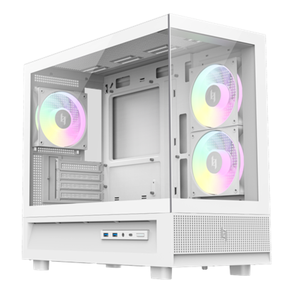 Gamemax Case , NEX C31 WH , MATX/BTF