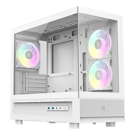 Gamemax Case , NEX C31 WH , MATX/BTF