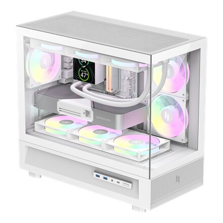 Gamemax Case , NEX C31 WH , MATX/BTF