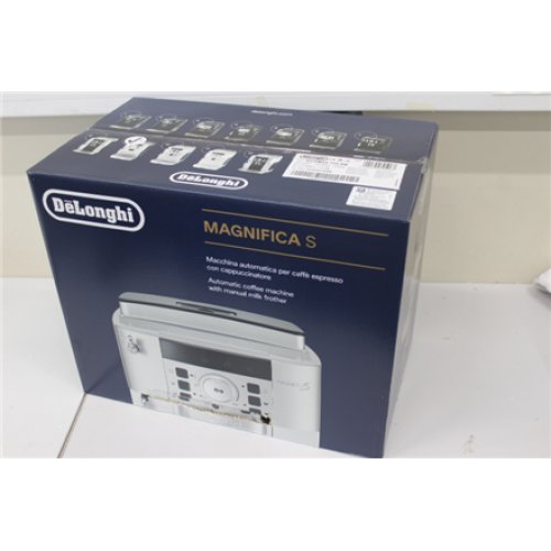 SALE OUT. DeLonghi ECAM22.110SB MAGNIFICA S Fully Automatic Coffee maker,Pressure 15 bar,Capacity 1.8L,Power 1450W,Beans/ground coffee,Silve Delonghi Magnifica S ECAM 22.110.SB Fully automatic 1450 W Silver DAMAGED PACKAGING