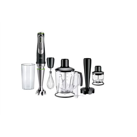 Braun , Hand Blender , MQ9147X MultiQuick 9 , Hand Blender , 1200 W , Number of speeds Variable speed , Black/Stainless Steel