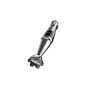 Braun , Hand Blender , MQ9147X MultiQuick 9 , Hand Blender , 1200 W , Number of speeds Variable speed , Black/Stainless Steel
