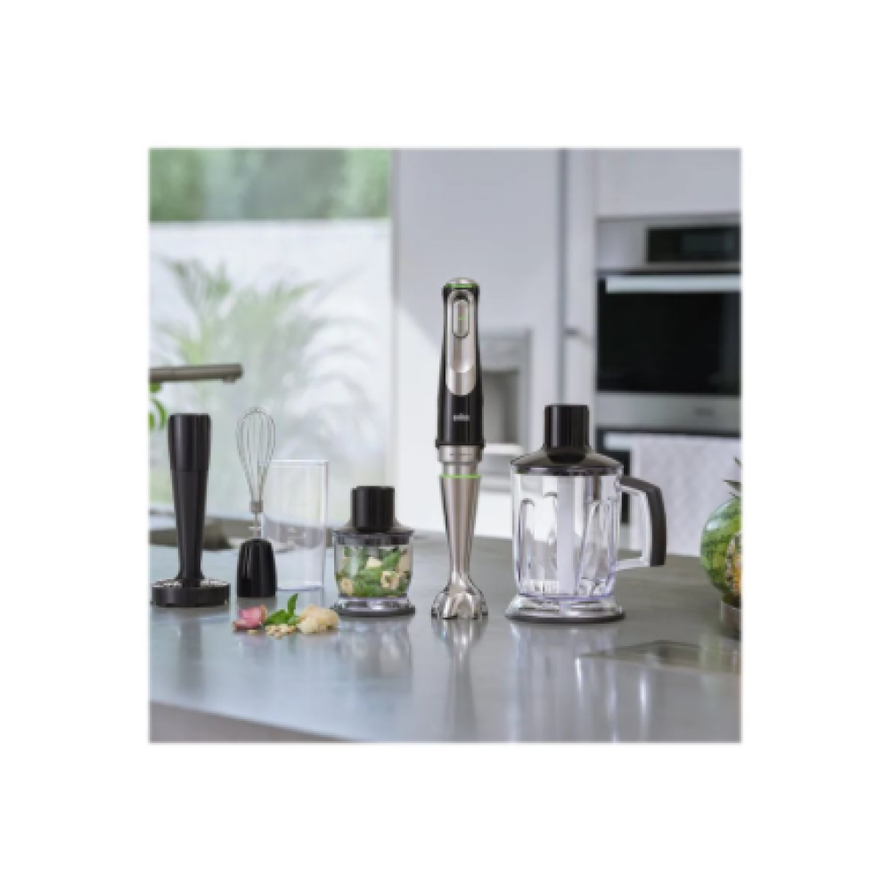 Braun , Hand Blender , MQ9147X MultiQuick 9 , Hand Blender , 1200 W , Number of speeds Variable speed , Black/Stainless Steel