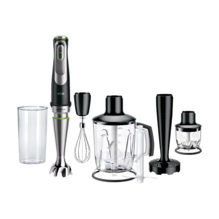 Braun , Hand Blender , MQ9147X MultiQuick 9 , Hand Blender , 1200 W , Number of speeds Variable speed , Black/Stainless Steel