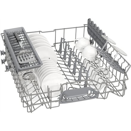 Bosch Dishwasher , SMU2HTW08E , Built-in , Width 60 cm , Number of place settings 13 , Number of programs 5 , Energy efficiency class C , Display , AquaStop function , White