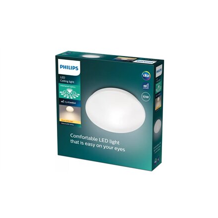 Philips , Moire ceiling light 10W, 2700K, 1000lm, White