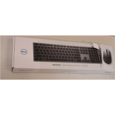 SALE OUT. , SALE OUT. Dell , Premier Multi-Device Keyboard and Mouse , KM7321W , Keyboard and Mouse Set , Wireless , Batteries included , US , DAMAGED PACKAGING, SCRATCHED ON MOUSE LOWER PART , Titan grey , Wireless connection