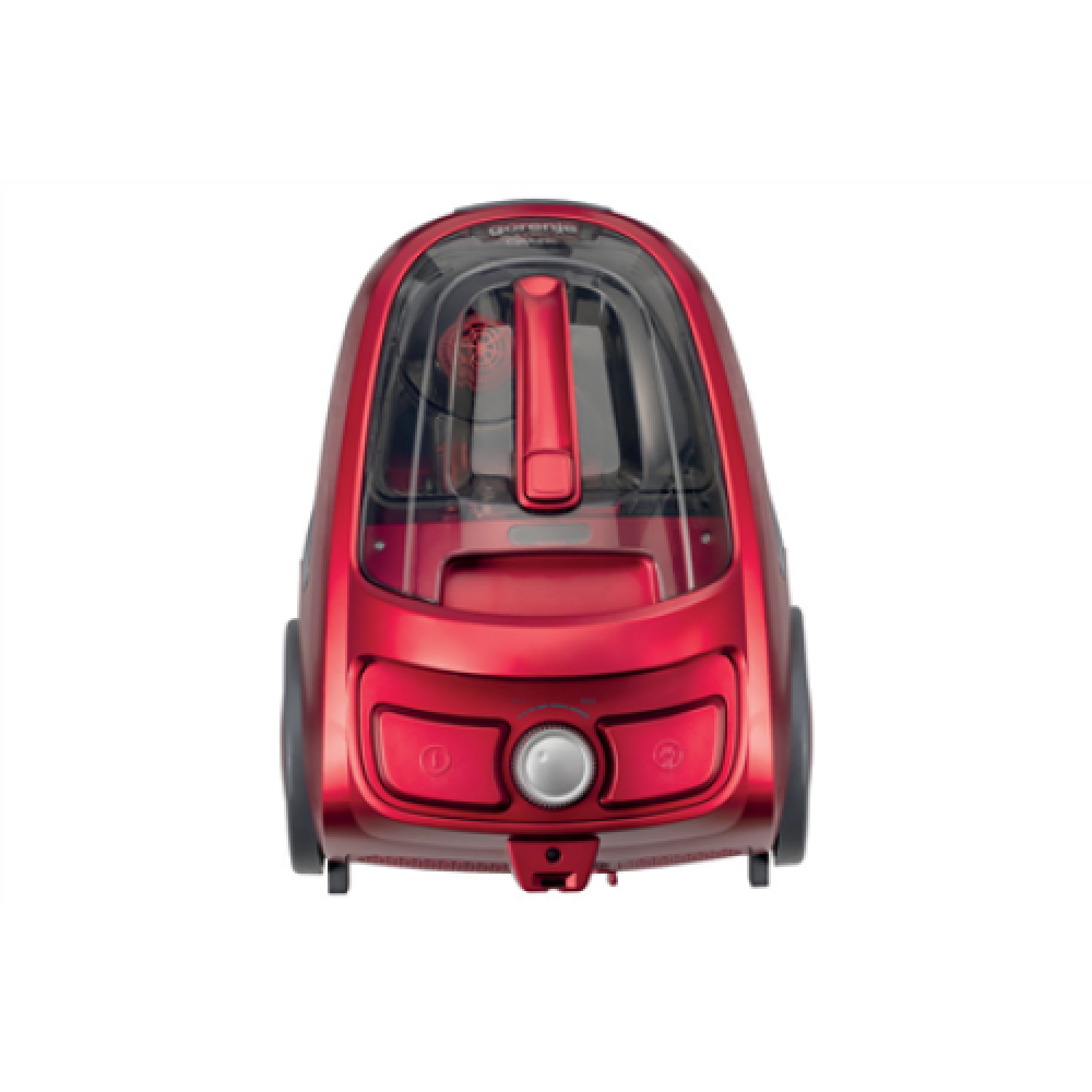 Gorenje Vacuum cleaner VCE03SPRCY Bagless, Power 800 W, Dust capacity 1.7 L, Red