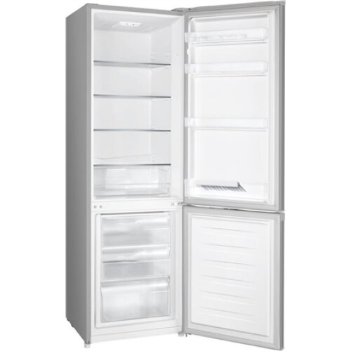 Gorenje Refrigerator , RK4182PS4 , Energy efficiency class E , Free standing , Combi , Height 180 cm , Fridge net capacity 198 L , Freezer net capacity 71 L , 39 dB , Grey